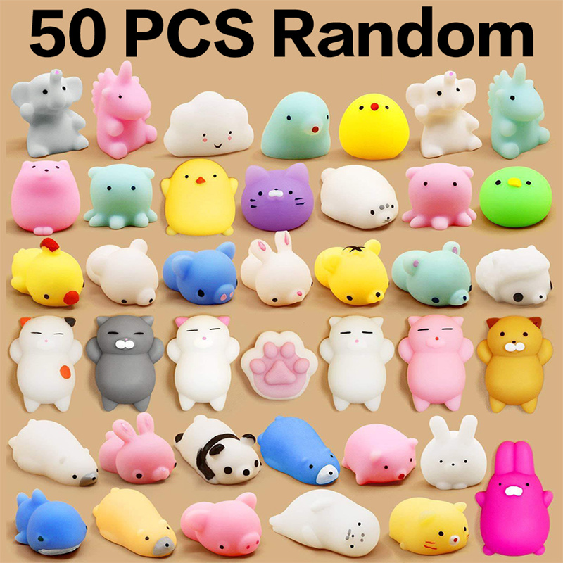 👾 Mini Monster Squishies (5-Pack)