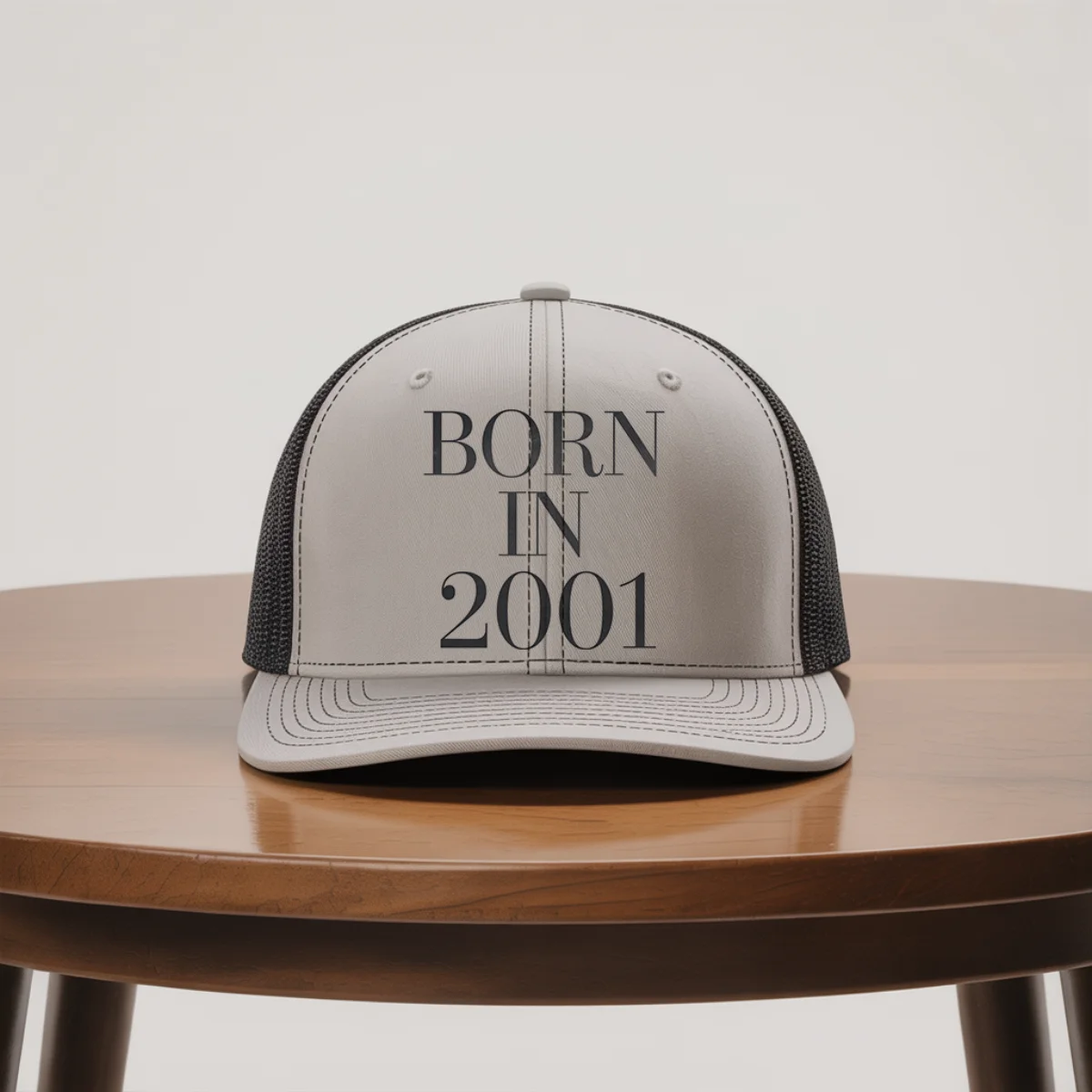 Born in 2001 – Premium Snapback Trucker Cap