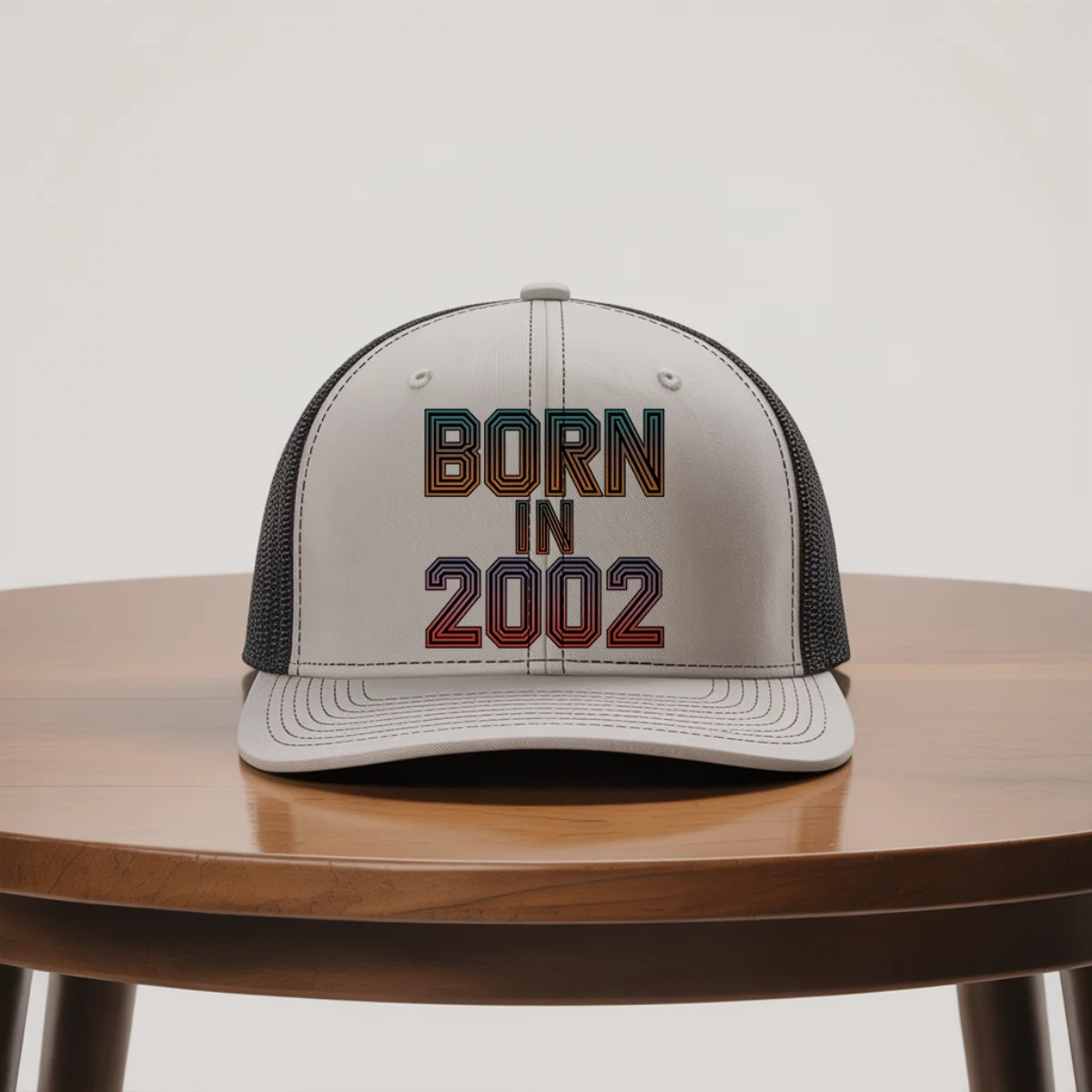 Born in 2002 – Premium Snapback Trucker Cap