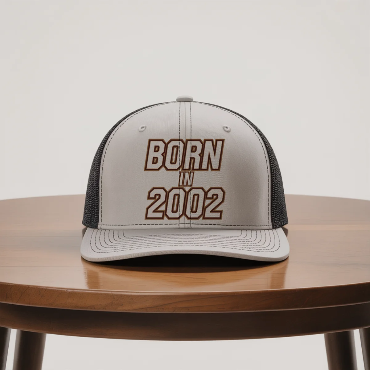 Born in 2002 – Premium Snapback Trucker Cap