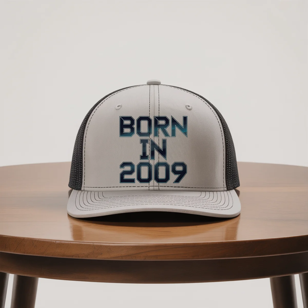 Born in 2009 – Premium Snapback Trucker Cap