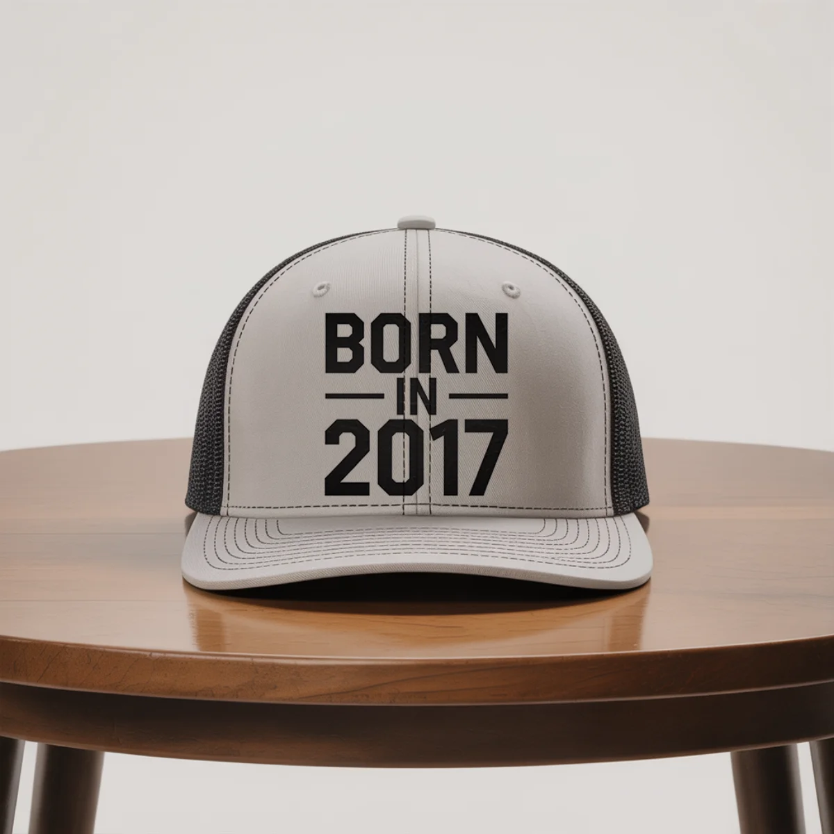 Born in 2017 – Premium Snapback Trucker Cap