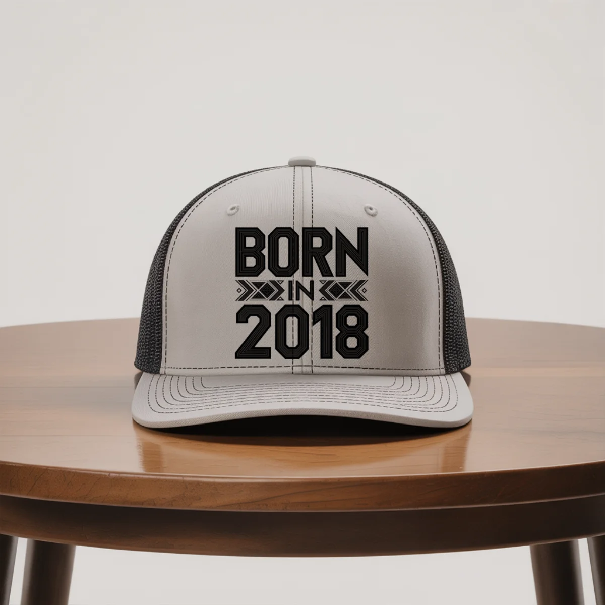 Born in 2018 – Premium Snapback Trucker Cap