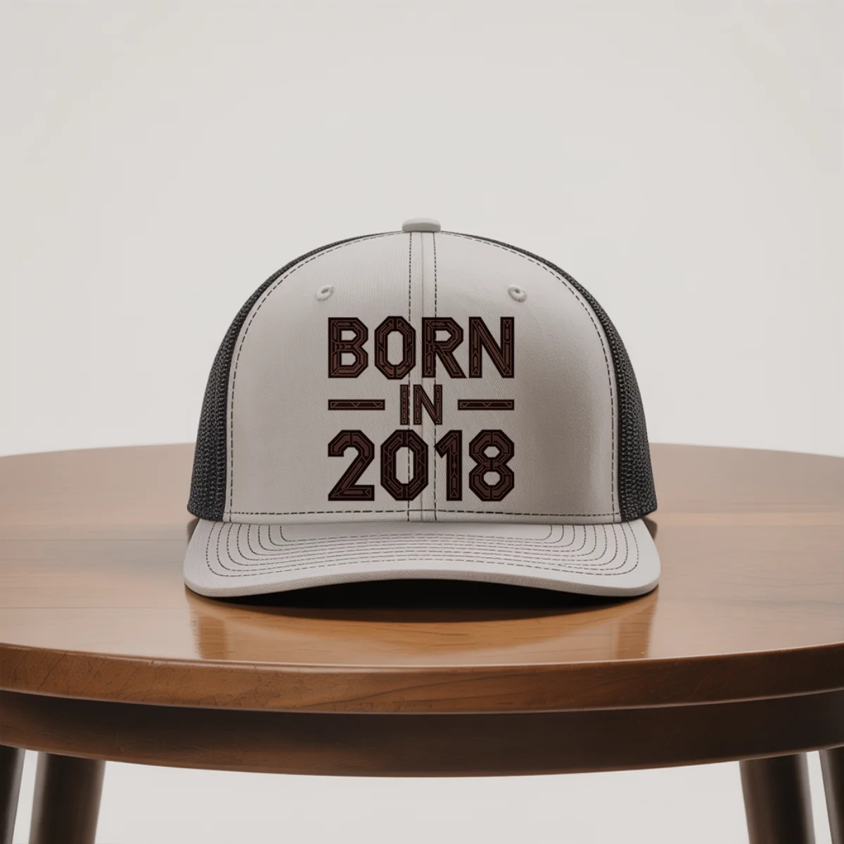 Born in 2018 – Premium Snapback Trucker Cap
