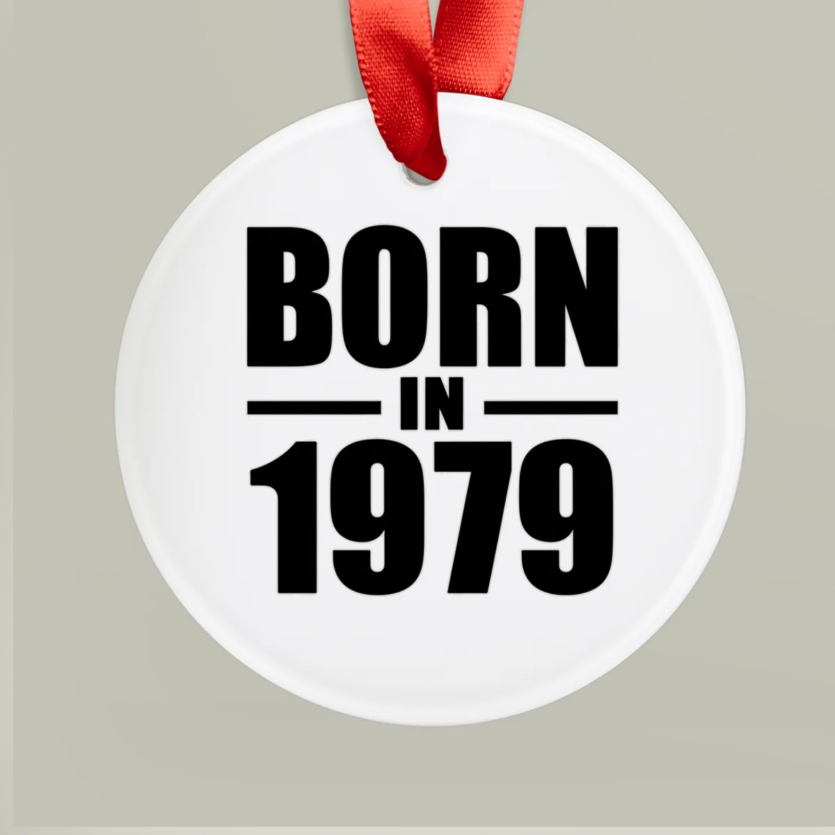 1979 Birth Year Acrylic Ornament - Personalized Retro Keepsake Gift