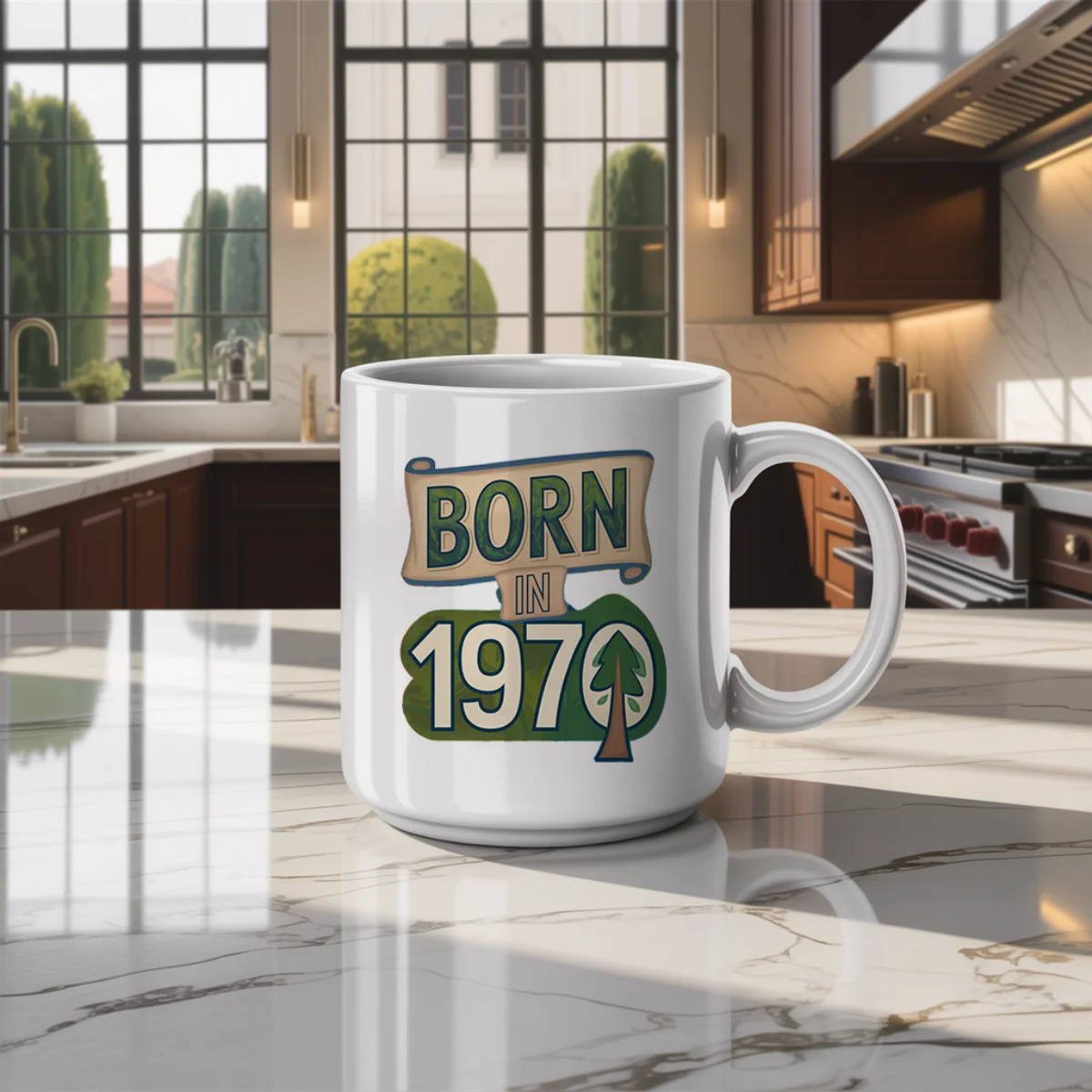 Born in 1970 – Premium 11oz Mug