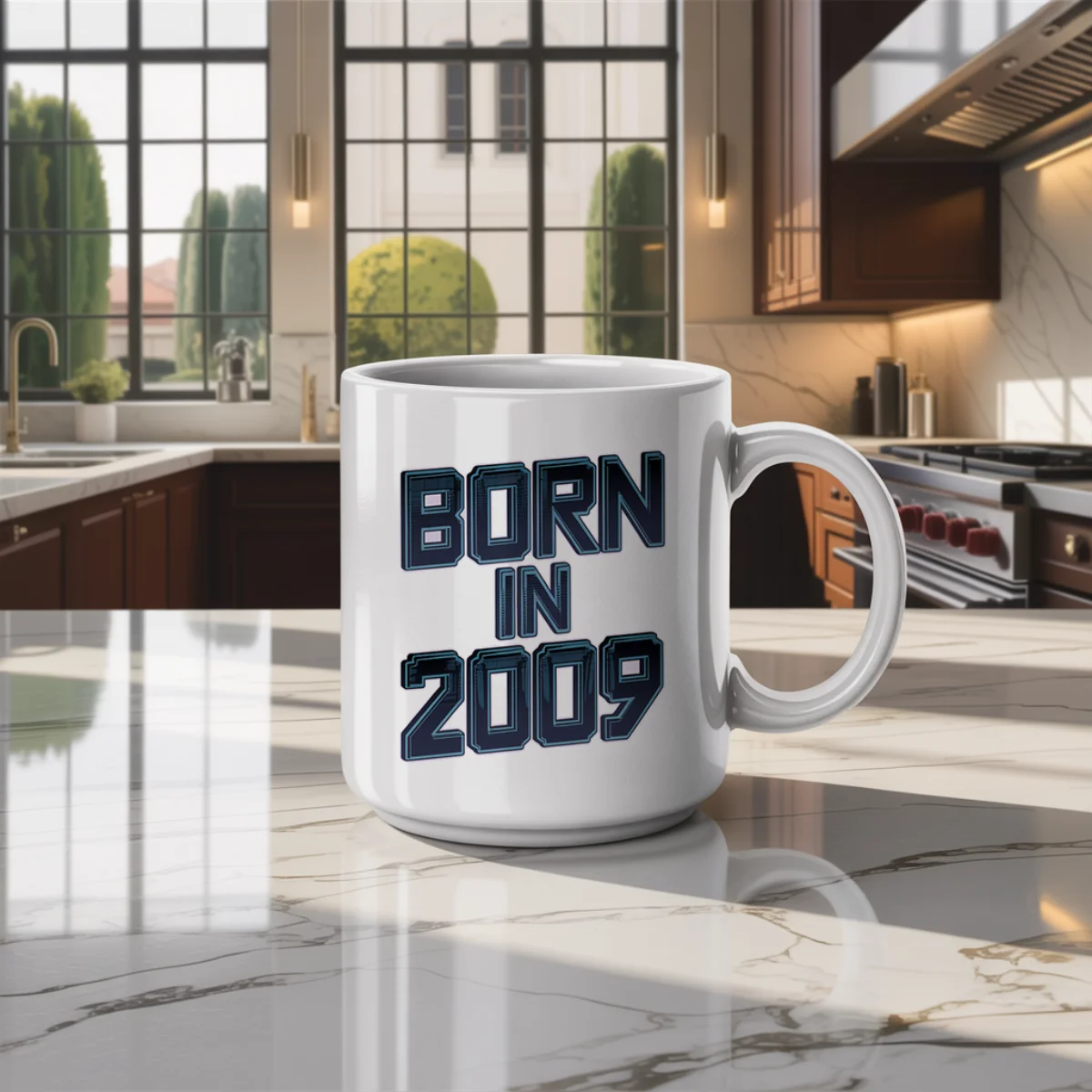 Born in 2009 – Premium 11oz Mug