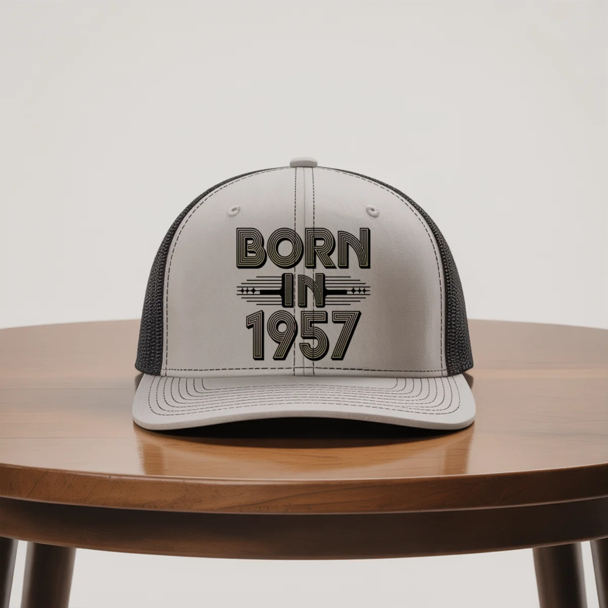 Born in 1957 – Premium Snapback Trucker Cap