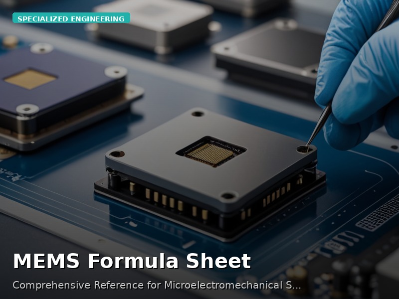 MEMS Formula Sheet