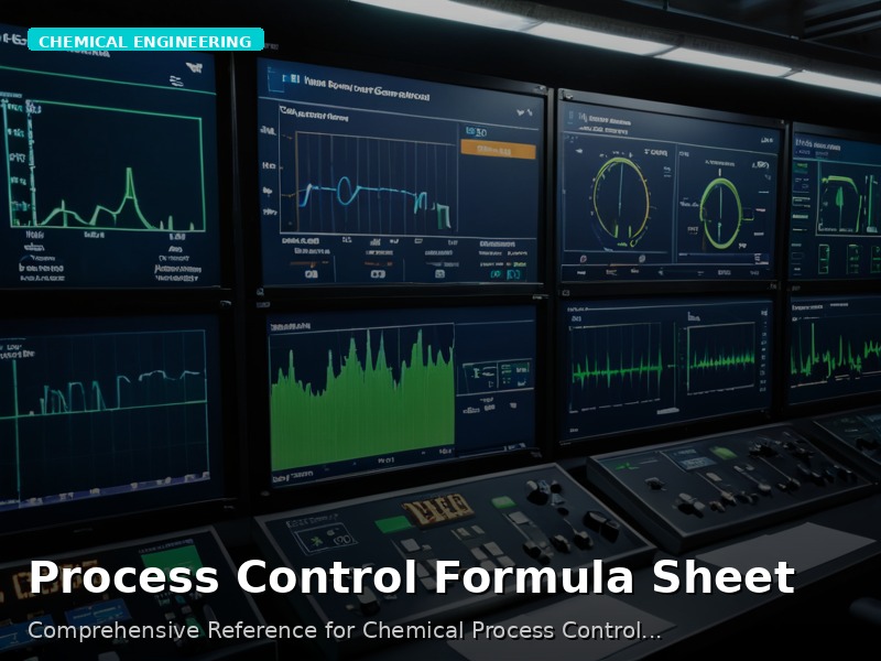 Process Control Formula Sheet